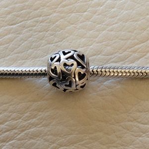 Lots of Love Chamilia Sterling Silver Charm Bead